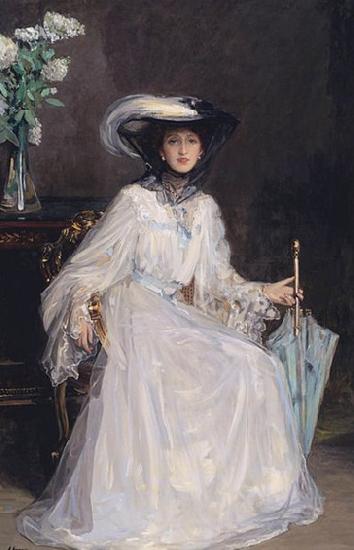Sir John Lavery Evelyn Farquhar, wife of Captain Francis Douglas Farquhar daughter of the John Hely-Hutchinson, 5th Earl of Donoughmore